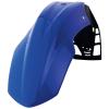 Schutzblech Kotflgel universal fender Motorrad Enduro passt an Yamaha blau
