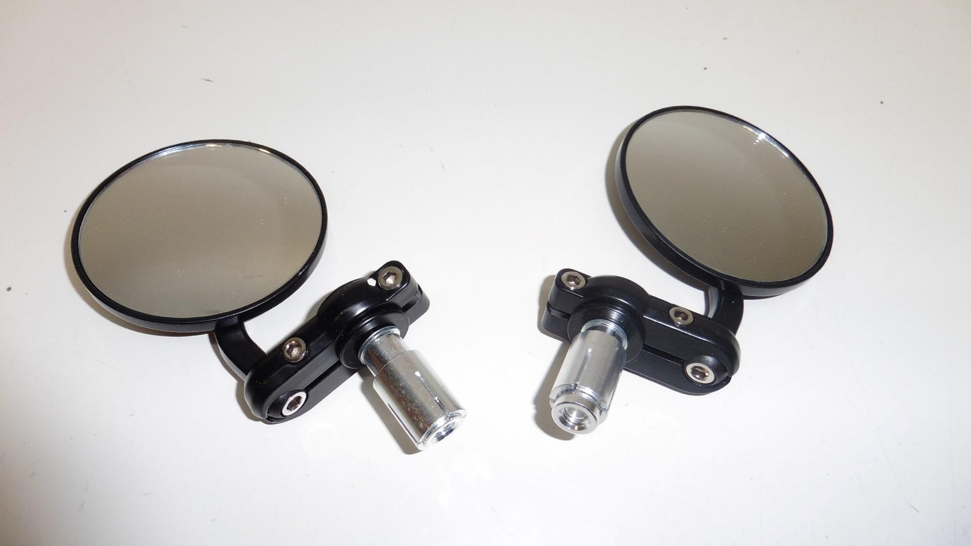 Spiegelpaar Lenkerendenspiegel mit Gelenk mirror passt an Ktm passt an Honda