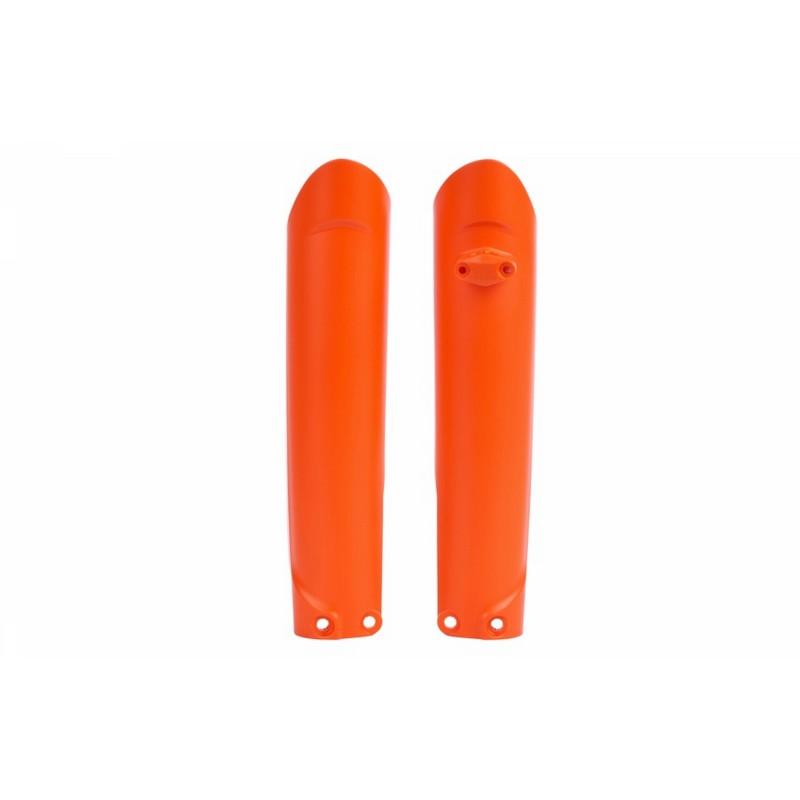 Gabelschutz Gabelprotektoren fork passt an Ktm Exc 250 300 16-23 Sxf 450 orange