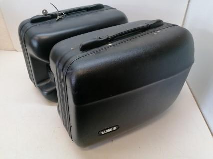 Seitenkofferpaar Set Gepcktrger Heckkoffer topcase bag passt an Yamaha sw