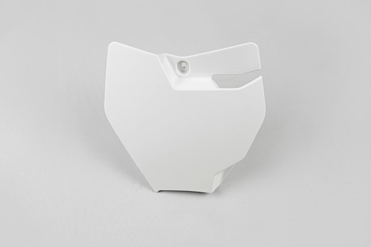 Startnummerntafel Verkleidung number plate cover passt an Ktm Sx 65 16-23 wei