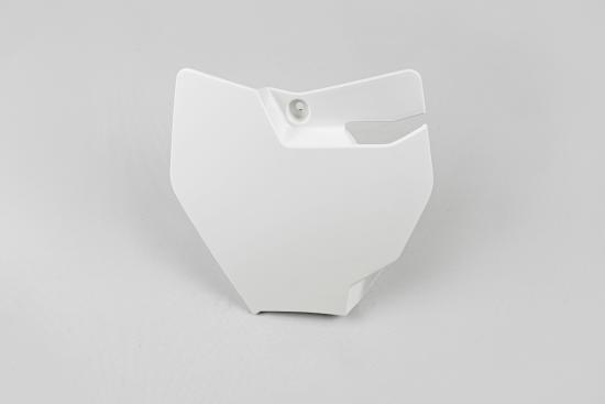Startnummerntafel Verkleidung number plate cover passt an Ktm Sx 65 16-23 wei
