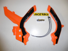 Rahmenschutz X-Grip Protektor passt an Ktm Exc 150 Tpi Exc-f 250 350 20-23 o-sw