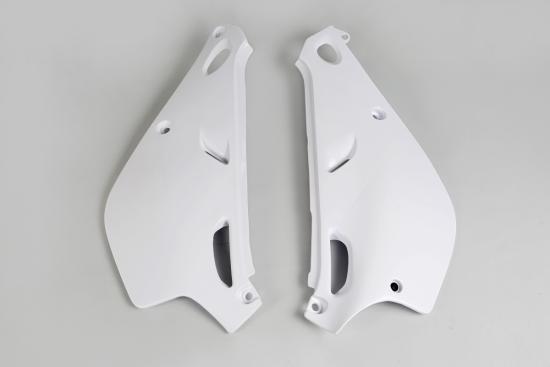 Seitenverkleidung Heckverkleidung side panels passt an Yamaha Yz 80 93-01 wei