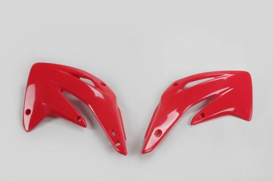 Tankverkleidung Khlerabdeckung radiator scoops passt an Honda Cr 85 03-07 rot