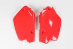 Seitenverkleidung Abdeckung side panels cover passt an Honda Cr 80 R 96-02 rot
