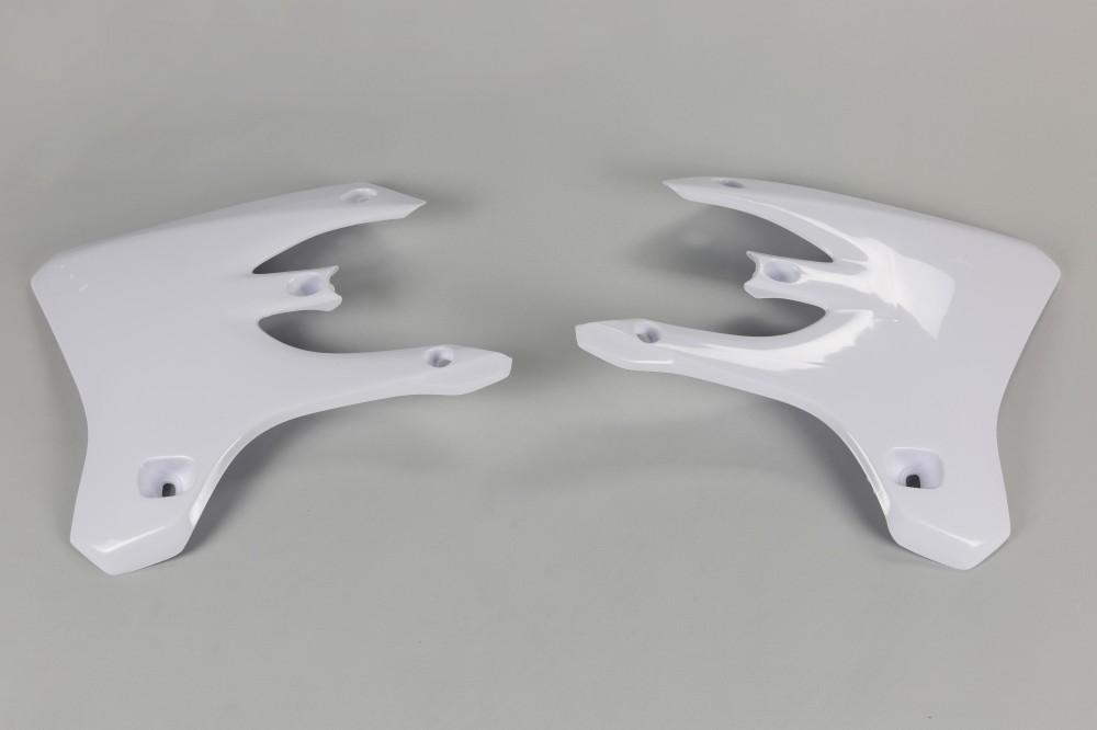 K�hlerverkleidung Tankspoiler radiator scoops passt an Yamaha Yzf 250 03-05 wei�
