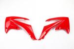 Tankverkleidung K�hlerabdeckung scoops passt an Honda Crf Cr250f 450 09-13 rot