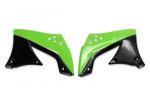 K�hlerverkleidung Tankspoiler scoops passt an Kawasaki Kxf Kx450f 09-11 sw-gr�n