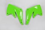 Kühlerverkleidung Tankspoiler scoops passt an Kawasaki Kxf Kx250f 04-05 grün Kühlerverkleidung Tankspoiler scoops passt an Kawasaki Kxf Kx250f 04-05 grün