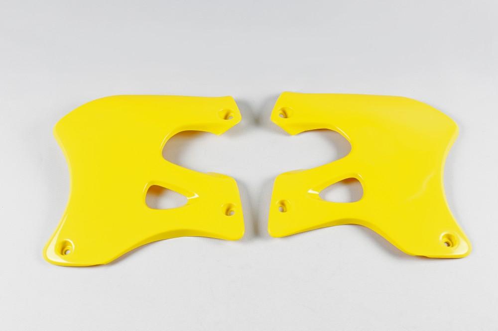 Khlerverkleidung Tankspoiler radiator scoops passt an Suzuki Rm 250 96-98 gelb