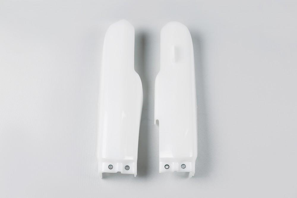 Gabelschutz Gabelschtzer Gabelprotektoren fork guards passt an Suzuki Rm 85 wei