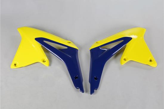 Tankverkleidung K�hlerabdeckung scoops passt an Suzuki Rmz 450 08-17 gelb-blau