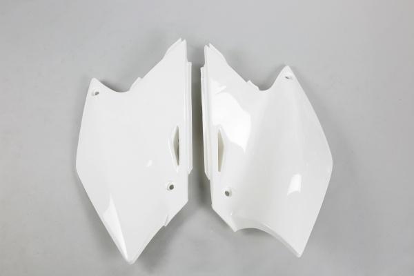 Seitenverkleidung Abdeckung side panels passt an Kawasaki Kxf Kx250f 04-05 wei