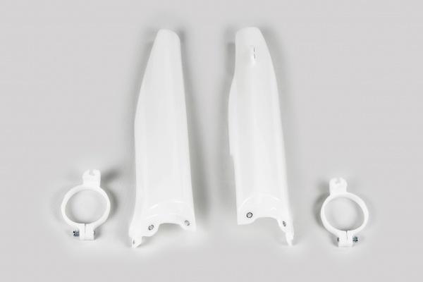 Gabelschutz Gabelprotektoren fork guards passt an Kawasaki Kx 125 04-08 Rmz wei