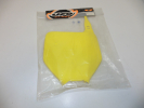 Startnummerntafel Verkleidung number plate passt an Suzuki Rm 125 250 03-04 gelb
