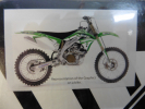 Dekorsatz Aufkleber Sticker Verkleidung Sitzbezug passt an Kawasaki Kx 125 03-08