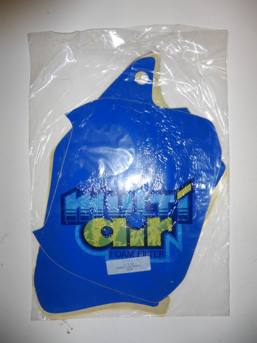 Dekorsatz Startnummernuntergrund Aufkleber passt an Honda Cr 125 250 2000 blau