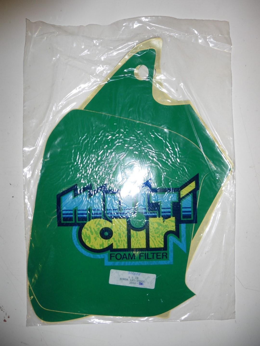 Dekorsatz Startnummernuntergrund Aufkleber passt an Honda Cr 125 250 2000 grn