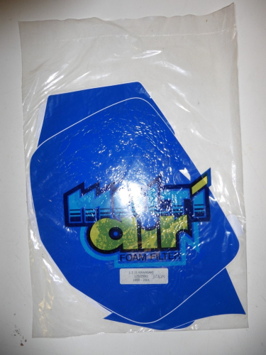 Dekorsatz Startnummernuntergrund Aufkleber passt an Kawasaki Kx 125 250 1999 bl