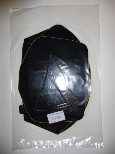 Dekorsatz Startnummernuntergrund Aufkleber passt an Kawasaki Kx 125 250 99-02 sw