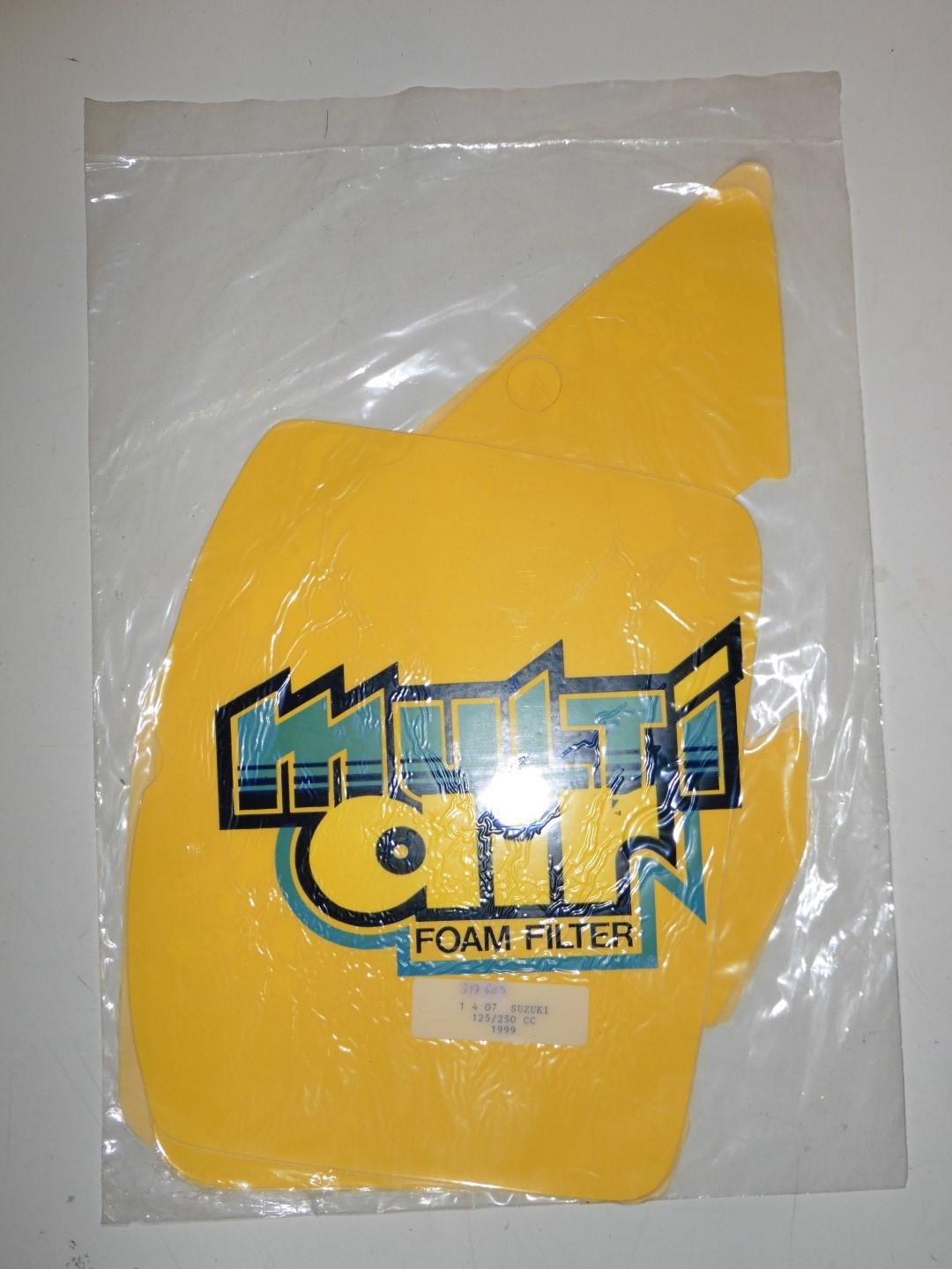 Dekorsatz Startnummernuntergrund Aufkleber passt an Suzuki Rm 125 250 1999 gelb