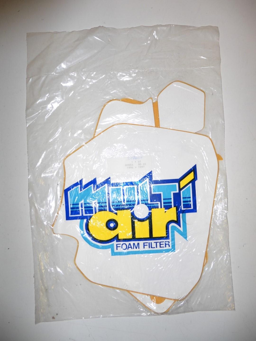 Dekorsatz Dekor Startnummernuntergrund Aufkleber passt an Honda Cr 80 96-97 wei