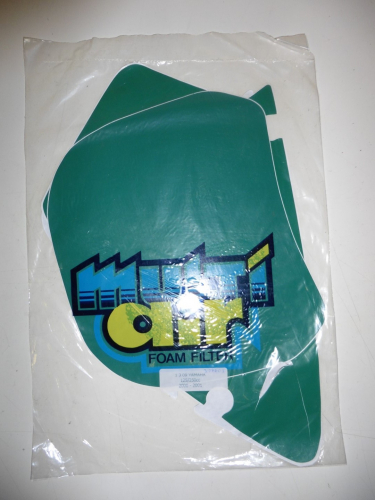 Dekorsatz Startnummernuntergrund Aufkleber passt an Yamaha Yz 125 250 00-01 grn