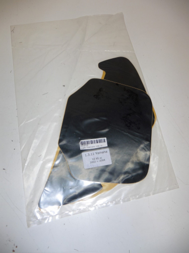 Dekorsatz Startnummernuntergrund Aufkleber passt an Yamaha Yz 85 02-04 schwarz