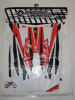 Dekorsatz Aufkleber Sticker Sitzbezug passt an Yamaha Yzf 450 2010 White sw-rot Dekorsatz Aufkleber Sticker Sitzbezug passt an Yamaha Yzf 450 2010 White sw-rot