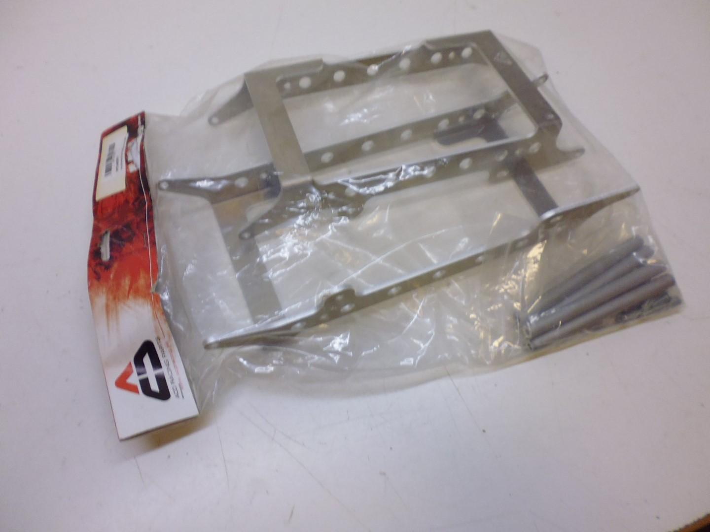 K�hlerschutz K�hlersch�tzer radiator guards passt an Kawasaki Kxf 250 07-08 silb