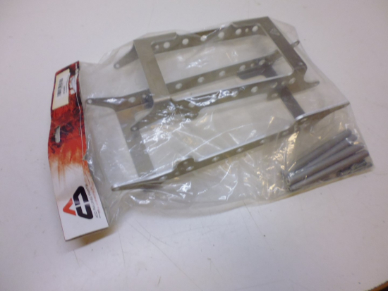 K�hlerschutz K�hlersch�tzer radiator guards passt an Kawasaki Kxf 250 07-08 silb