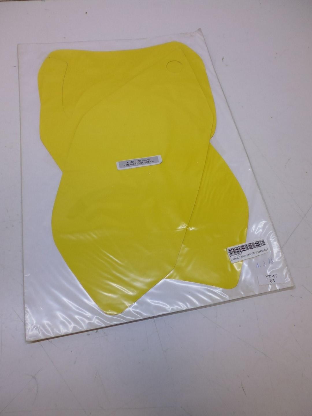 Dekorsatz Startnummernuntergrund Aufkleber passt an Yamaha Yzf 250 450 03-05 ge