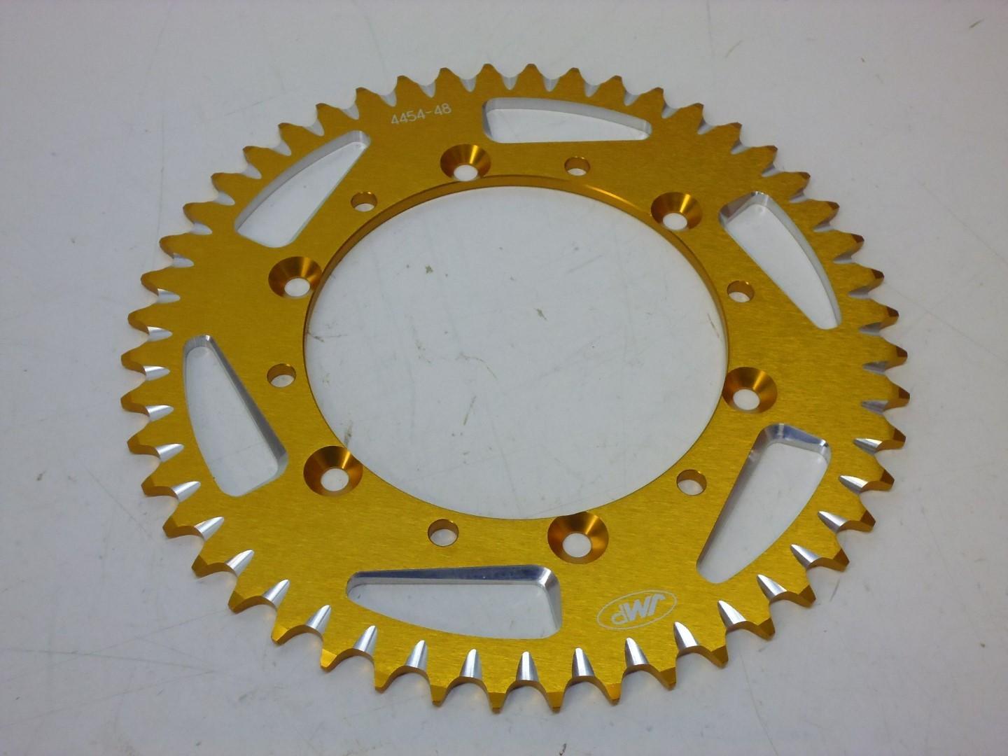 Kettenrad 48 Zhne sprocket passt an Kawasaki Kx 125 80-08 Klx 250 300 450 gold