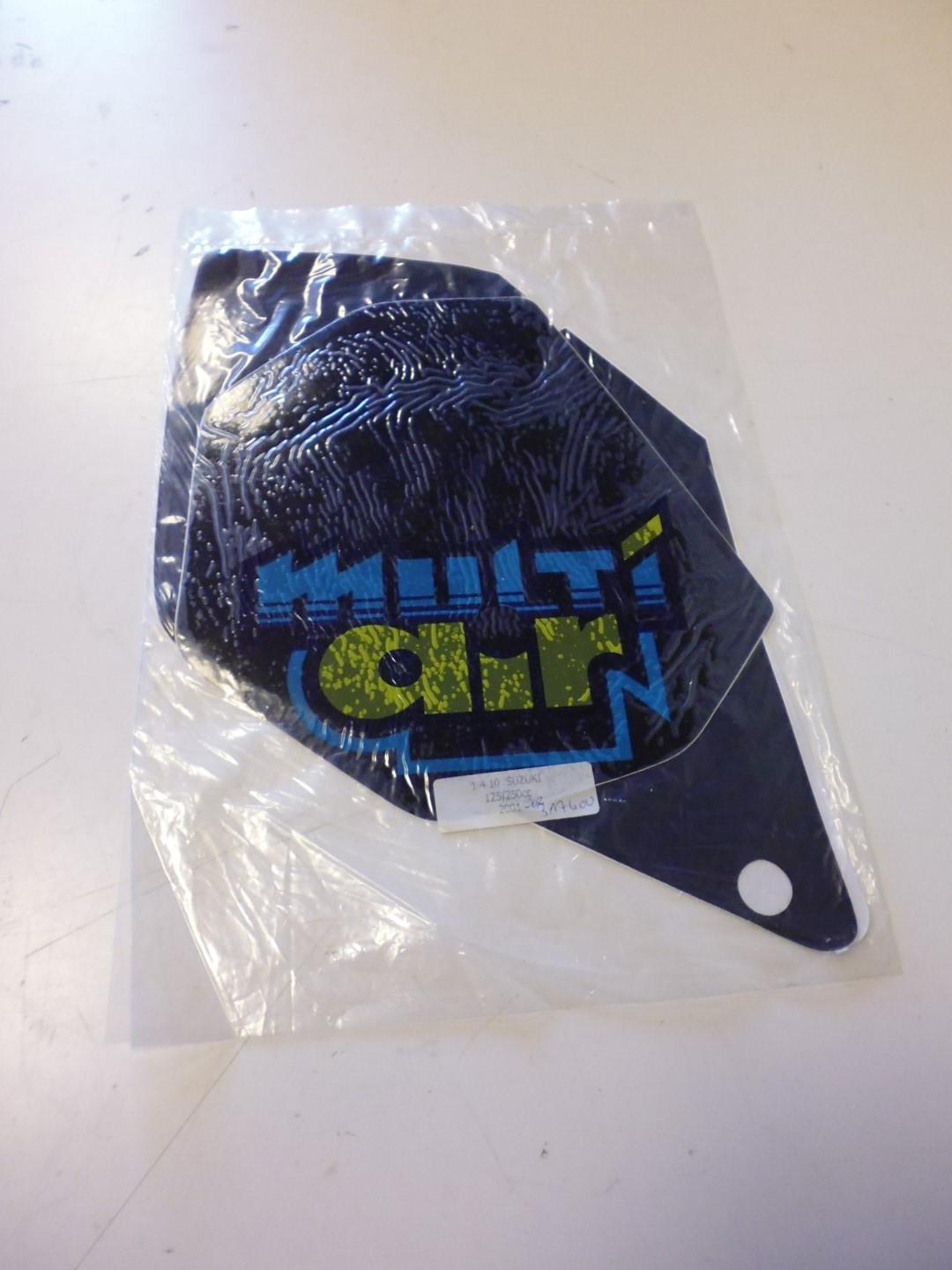 Dekorsatz Startnummernuntergrund Aufkleber passt an Suzuki Rm 125 250 01-02 sw