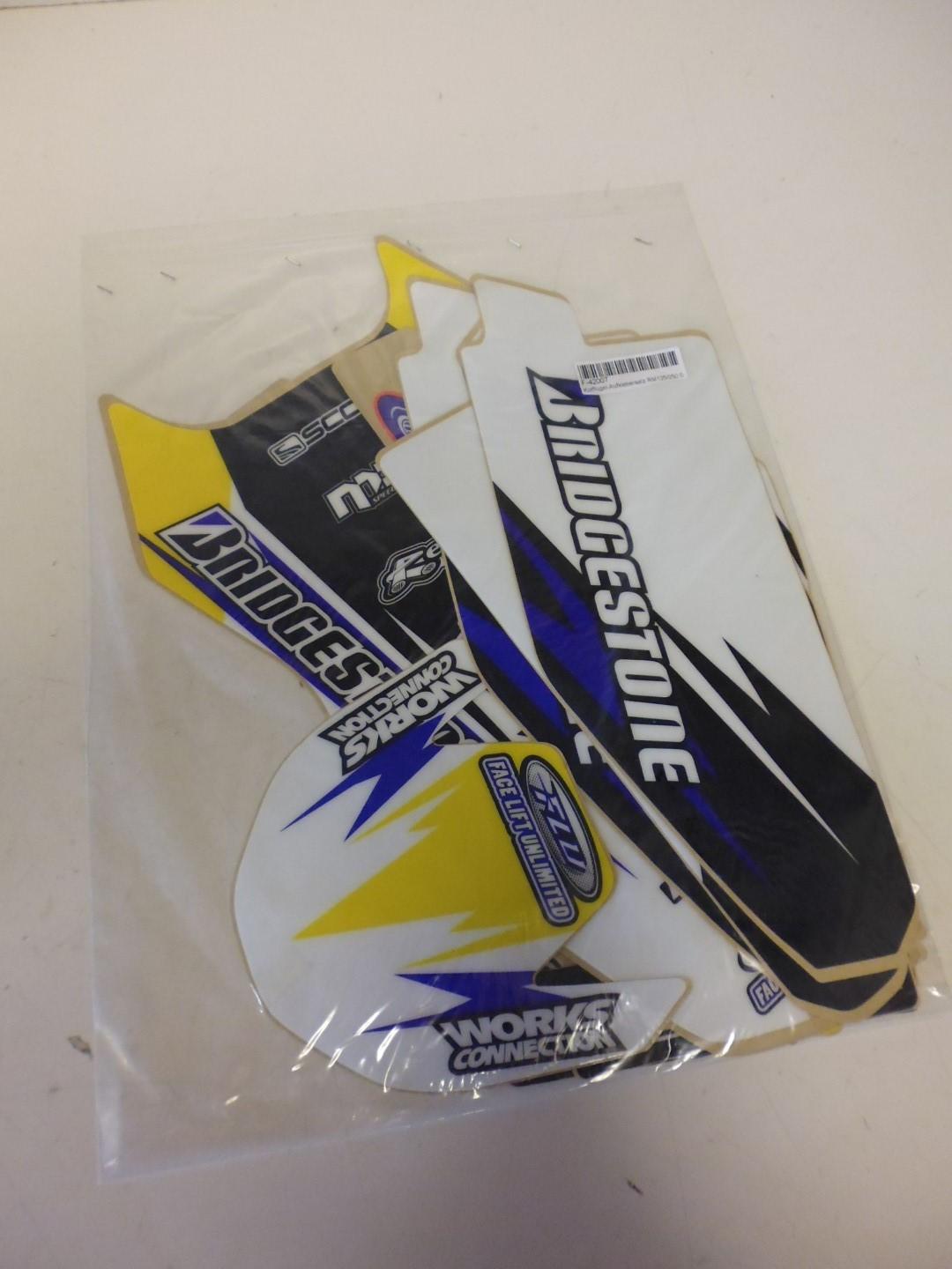 Kotflgeldekorsatz Fludesigns Aufkleber Sticker cover passt an Suzuki Rm 125 250