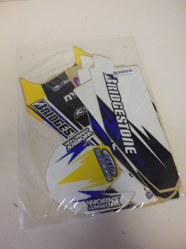 Kotflgeldekorsatz Fludesigns Aufkleber Sticker cover passt an Suzuki Rm 125 250
