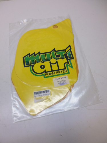 Dekorsatz Startnummernuntergrund Aufkleber passt an Yamaha Yz 125 250 02-05 gelb