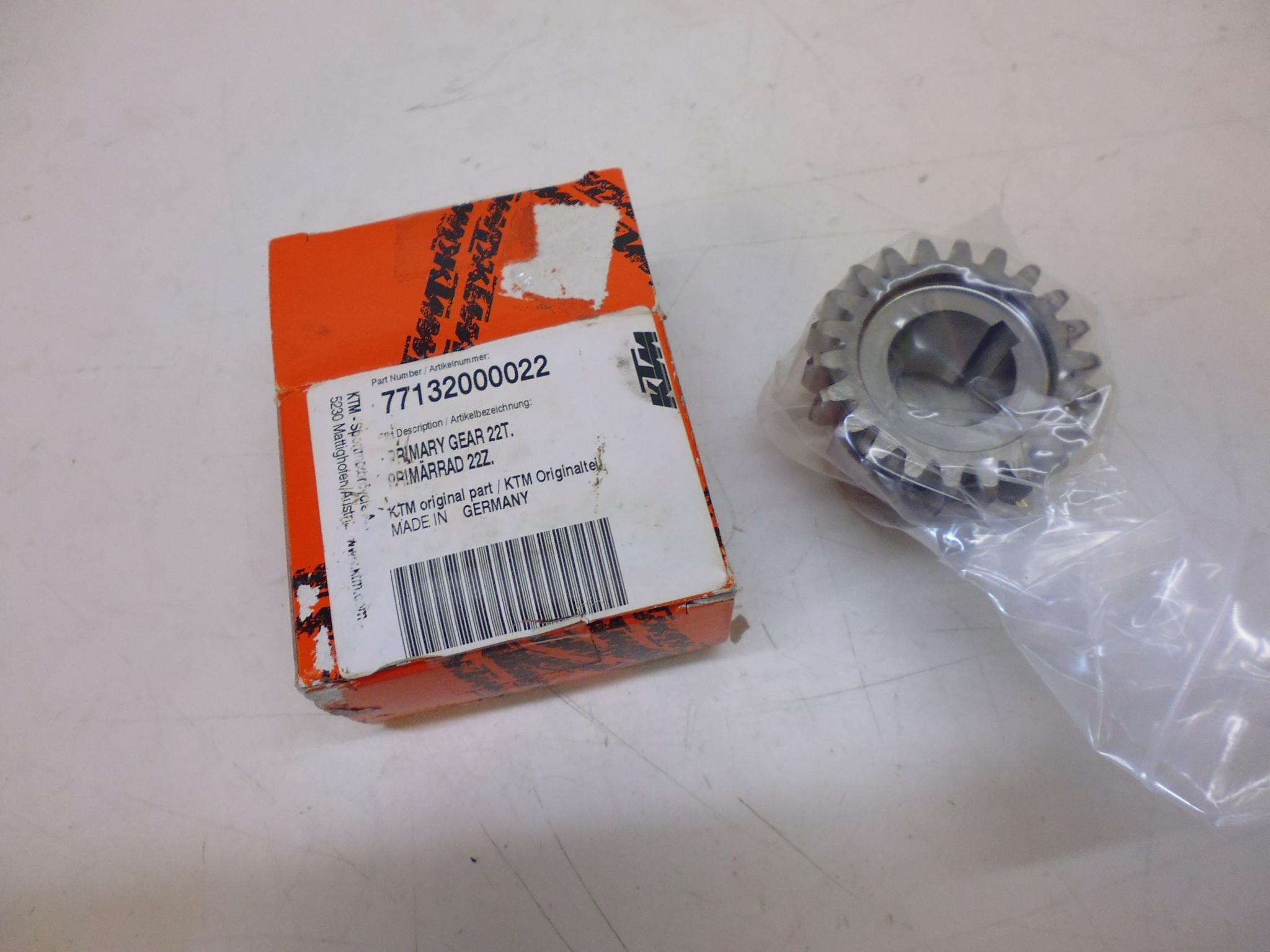 Prim�rrad 22 Z�hne Zahnrad primary gear passt an Ktm Exc-F 250 771.32.000.022