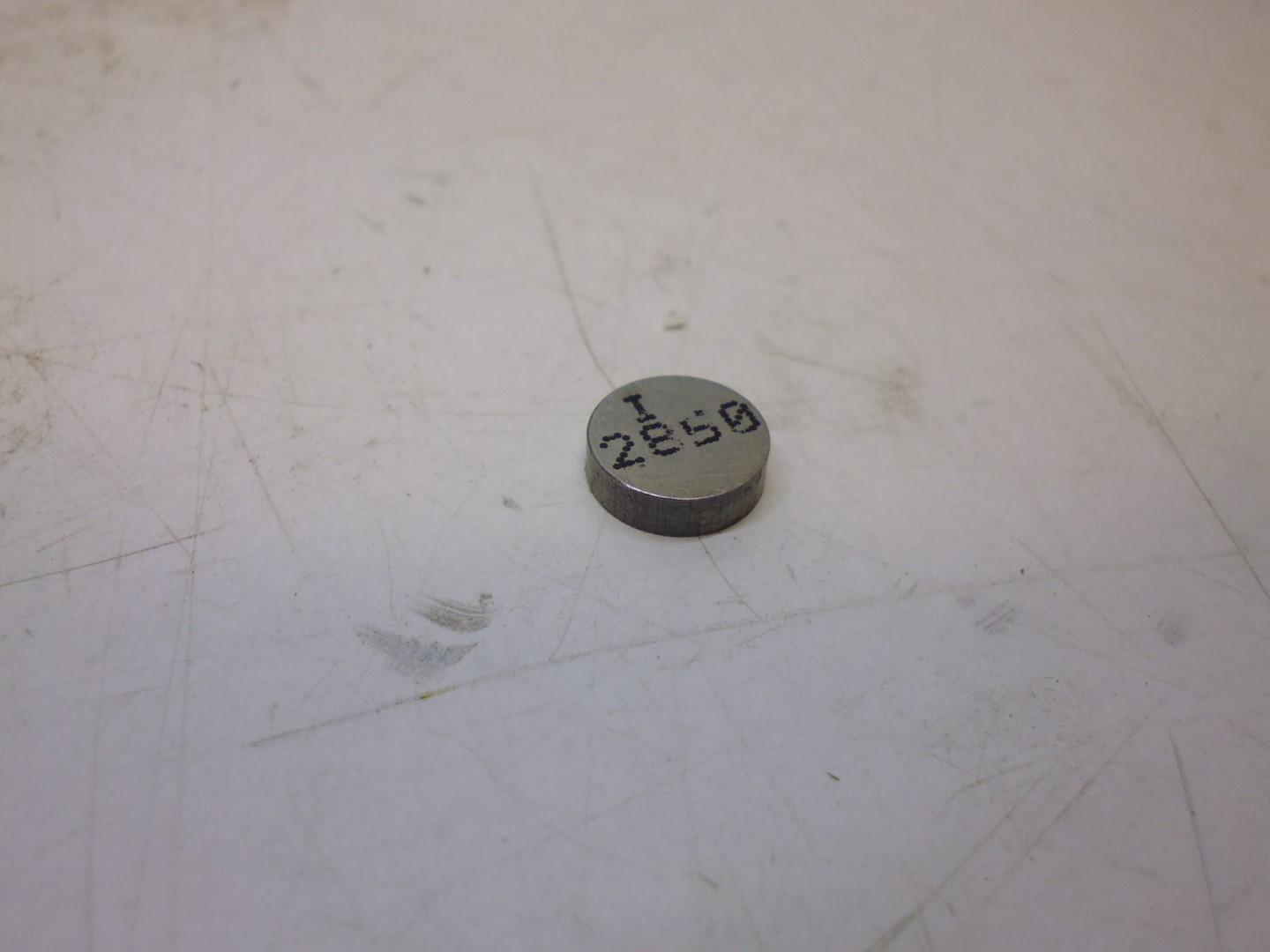 Plttchen Ventil D=10/2,85 shim passt an Ktm Smc Supermoto Exc 600.36.035.285