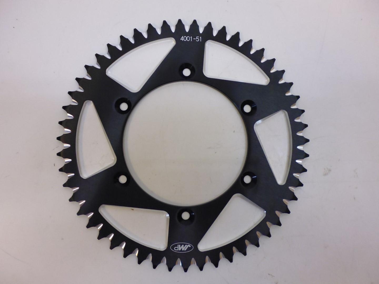 Kettenrad 51 Zhne sprocket passt an Yamaha Yz 125 Yzf Wrf 250 400 450 99-17 sw