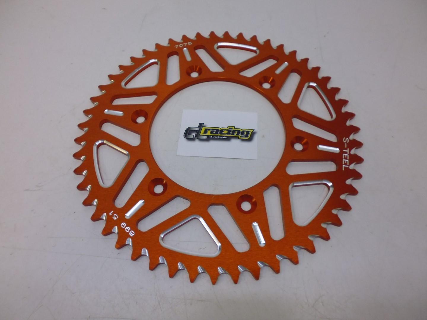 Kettenrad 51 Zhne sprocket passt an Ktm Exc-f 350 12-24 Sxf 250 450 530 Lc4 or