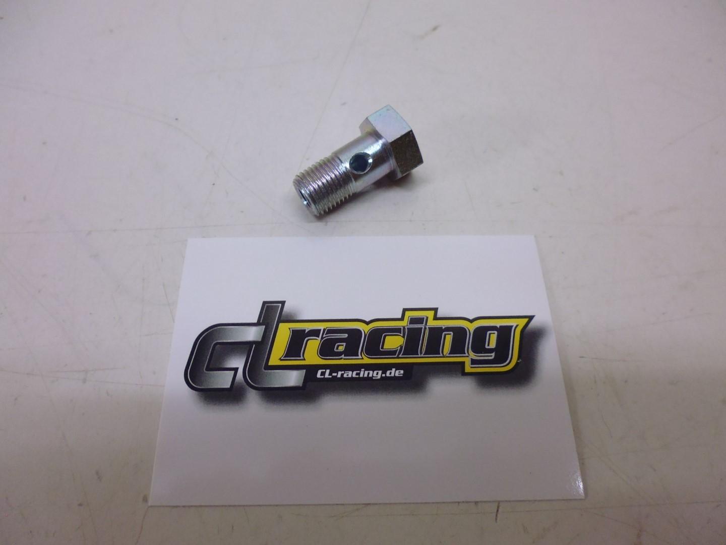 Hohlschraube M8x1 Din 7623 screw bolt f�r Auto Kfz Motorrad Traktor silber