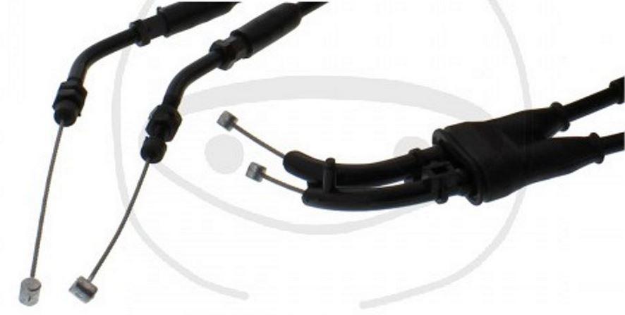 Gaszug �ffner und Schlie�er throttle cable passt an Ktm Lc4 640 Duke II