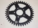 Kettenrad 40 Zähne Ø 40 mm 56 mm Aluminium sprocket schwarz Kettenrad 40 Zähne Ø 40 mm 56 mm Aluminium sprocket schwarz