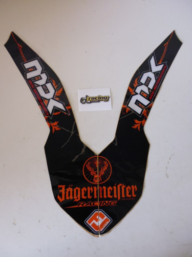 Dekor Jgermeister Schutzblech Aufkleber passt an Ktm Exc Sxf 250 450 07-09 sw-r