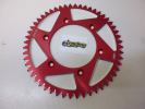 Kettenrad 52 Zhne sprocket passt an Honda Cr 125 Cr 250 R 89-07 Crf 450 rot