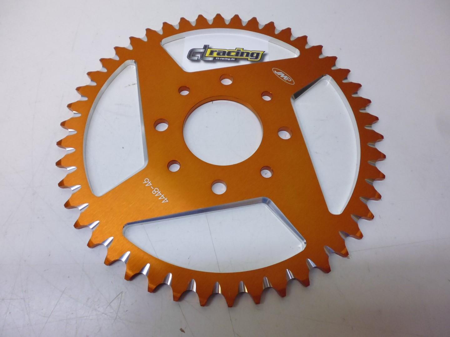 Kettenrad 46 Zhne Teilung 520 sprocket passt an Ktm Duke 125 11-13 200 12-15 or