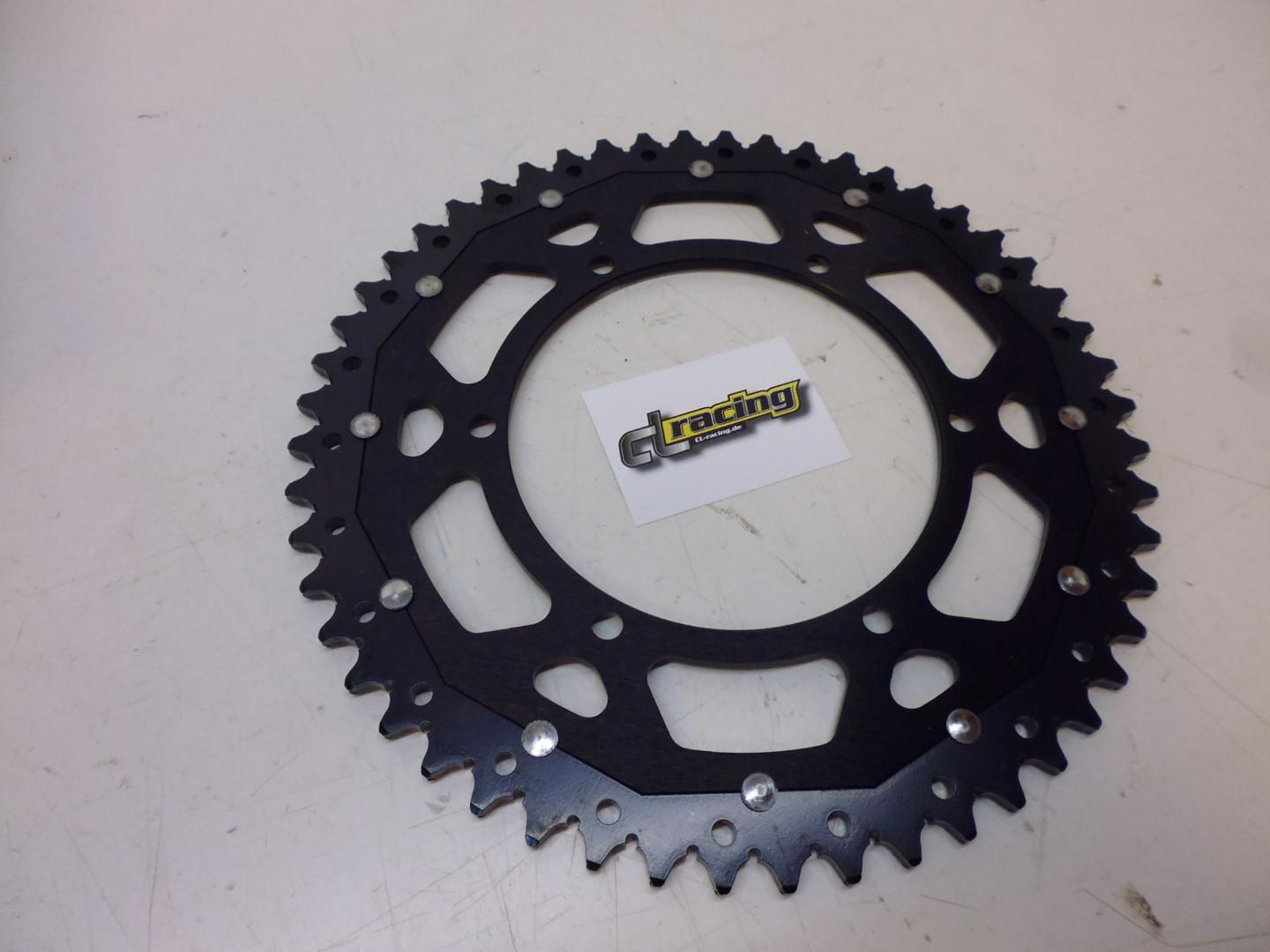 Kettenrad 52 Zhne sprocket passt an Kawasaki Kx 125 80-08 Kx 250 82-20 Kxf sw