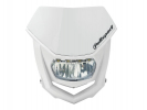 Lichtmaske Halo Led Verkleidung Lampenmaske headlight universal wei